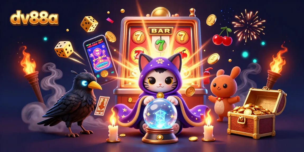 Experience the excitement of dv88a with a cultural 3D casino scene featuring animated characters and engaging gaming elements.
