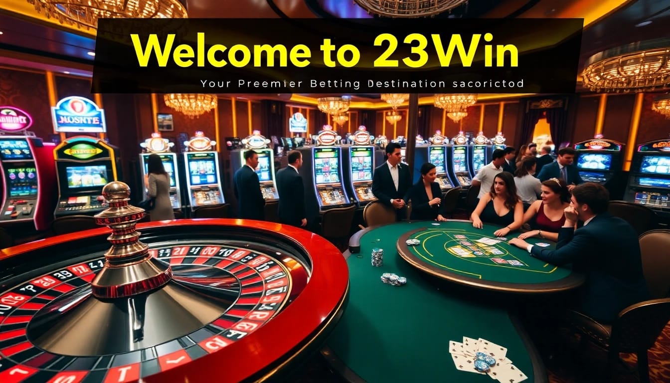 Experience exciting gameplay at 23Win with luxurious tables and thrilling slot machines.