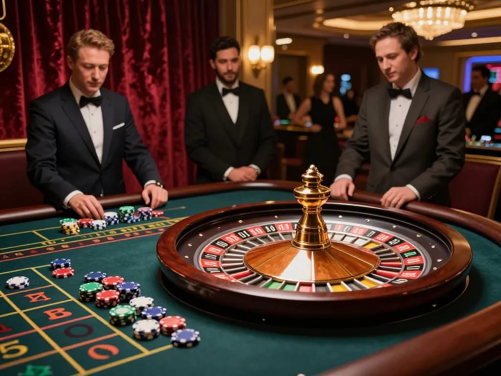 Experience the thrill of strategic roulette gameplay at 79king casino, with players eagerly placing bets on the vibrant table.