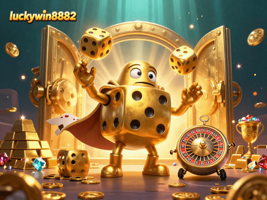 Engage with the luckywin8882 gaming experience while enjoying dazzling casino elements.