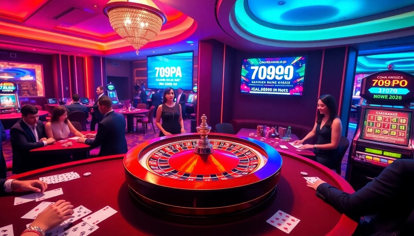 Players enjoy a thrilling moment at the casino with 789pa.in.net interface visible.