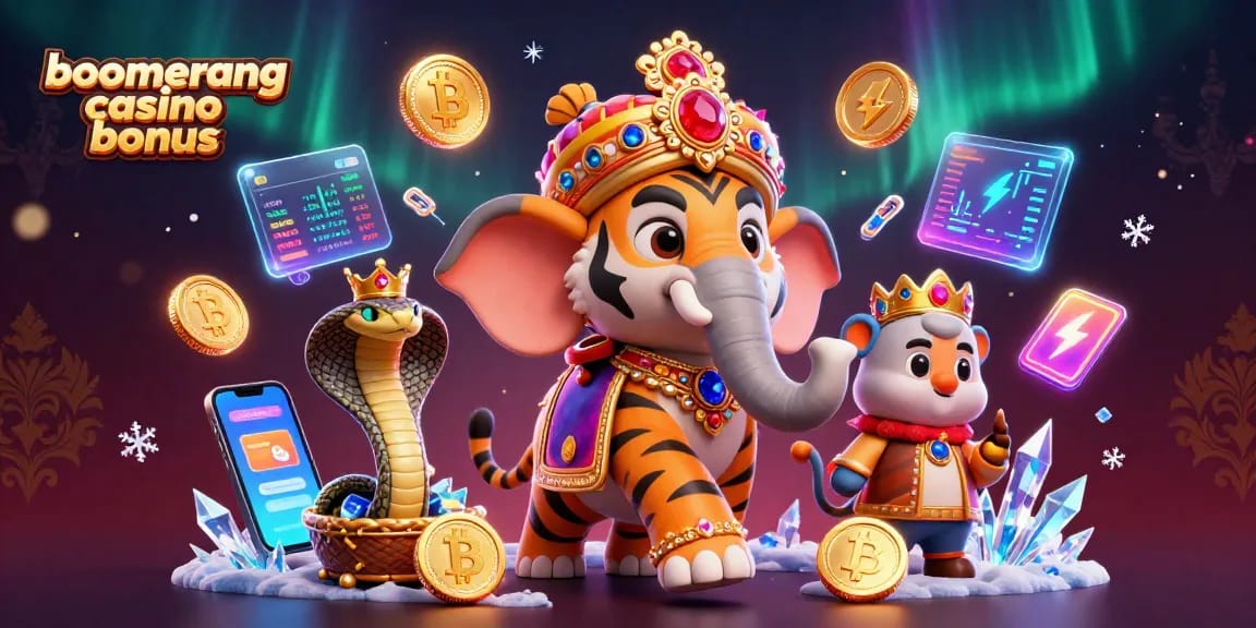Uživajte v boomerang casino bonusu z igralnimi avtomati in številnimi možnostmi iger.