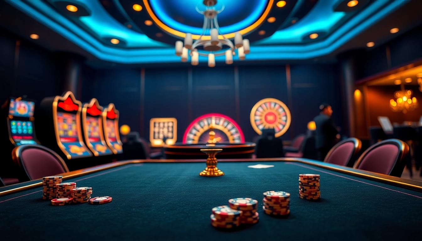 Experience thrilling casino action at VIN 88 with vibrant games and elegant design.