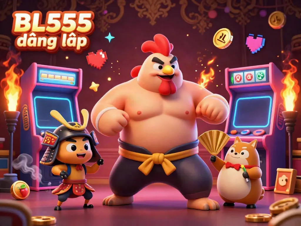 Experience winning strategies with BL555 đăng nhập in a thrilling casino illustration.
