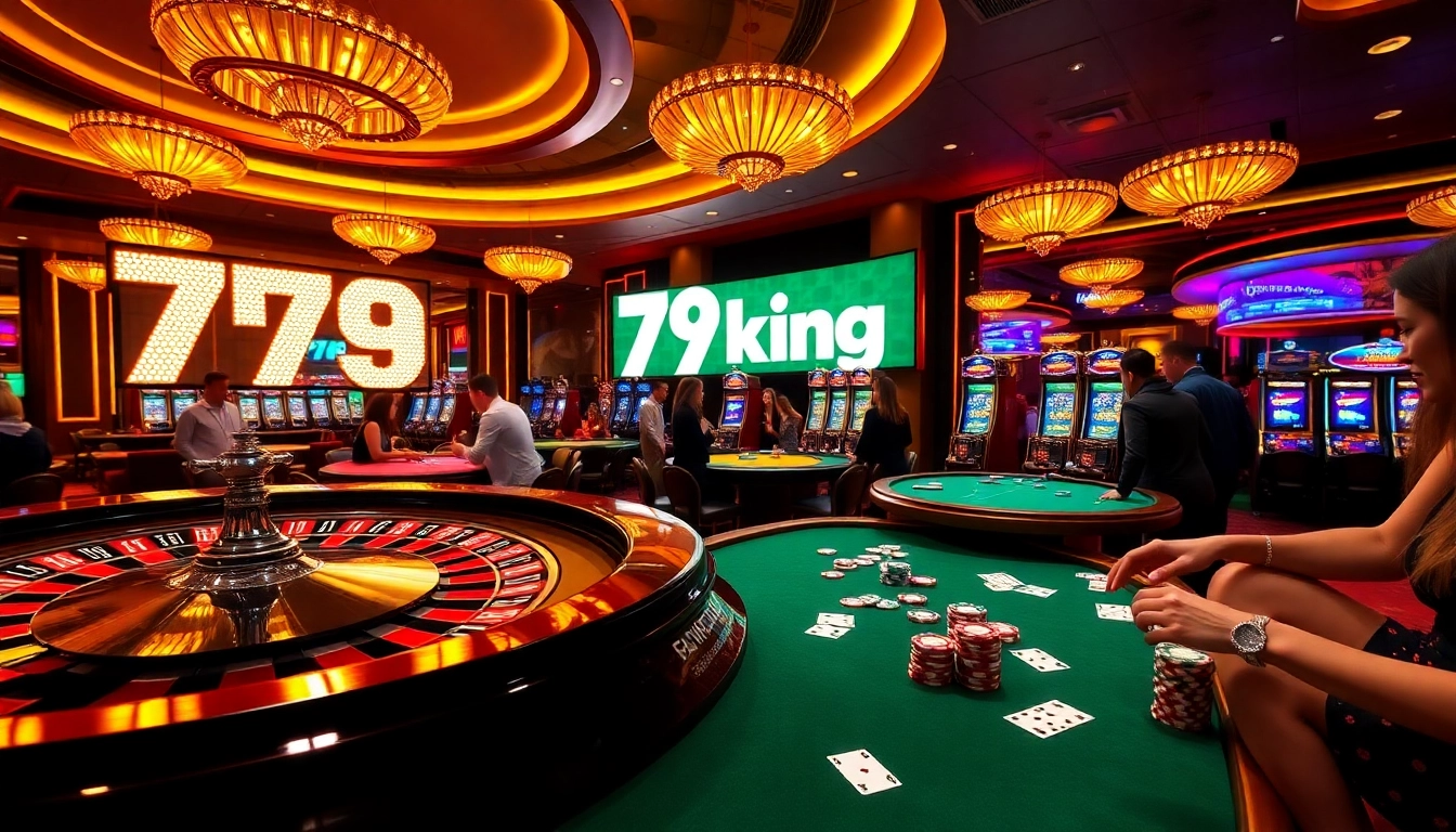 Experience the excitement at 79king casino with vibrant gaming tables and thrilling action.