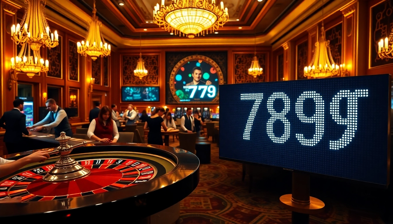 Players engaging in thrilling roulette action at 789f casino