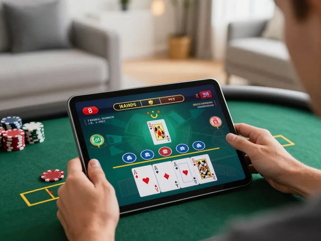 Engage with link vào o8 while enjoying live blackjack on a modern tablet from home