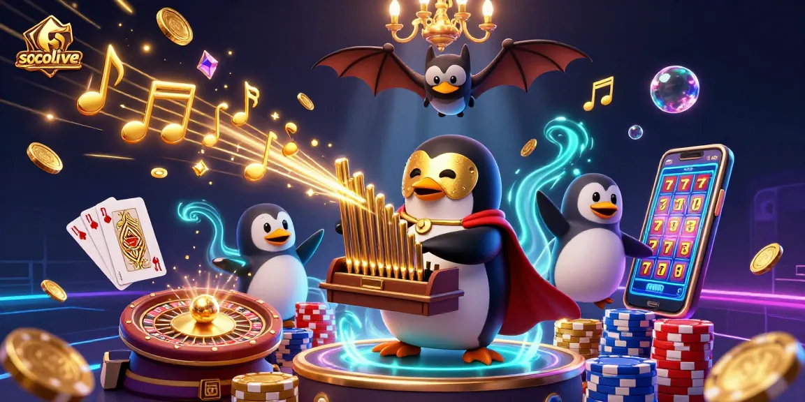 Socolive connects players with thrilling casino gaming dynamics featuring vibrant characters and action.