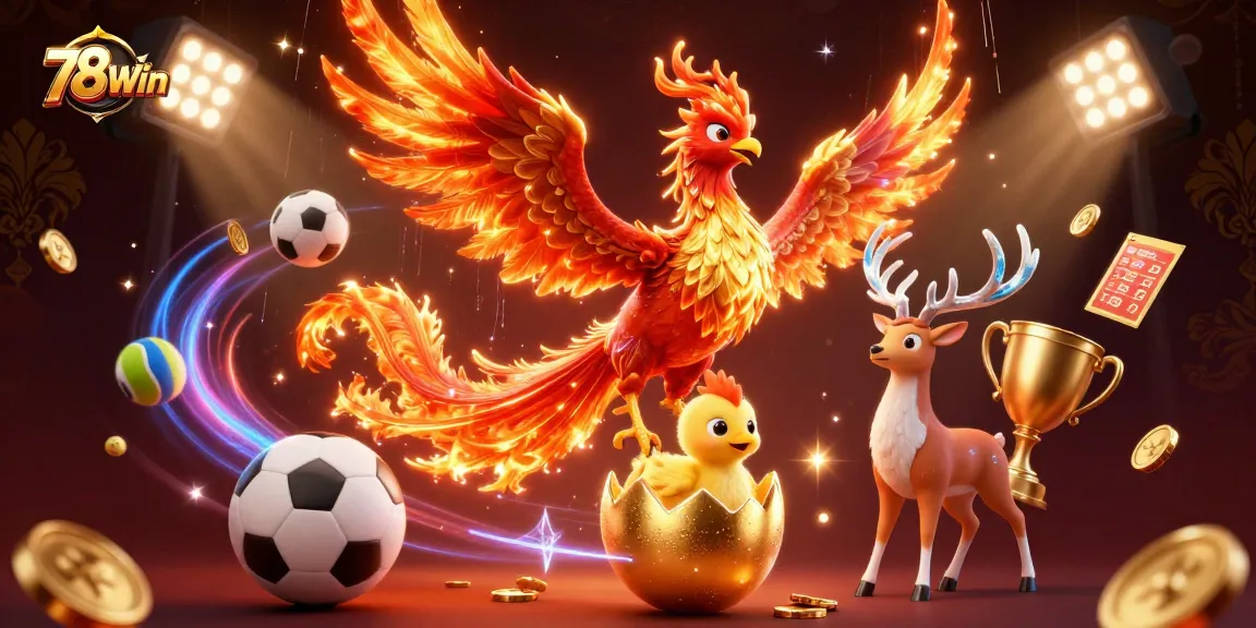 Experience thrilling wins at 78Win with golden treasures and dynamic sports betting excitement.