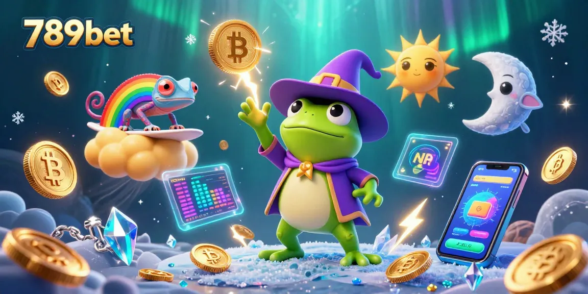 Experience the excitement of 789bet as the 3D weather wizard frog conjures a storm of coins.