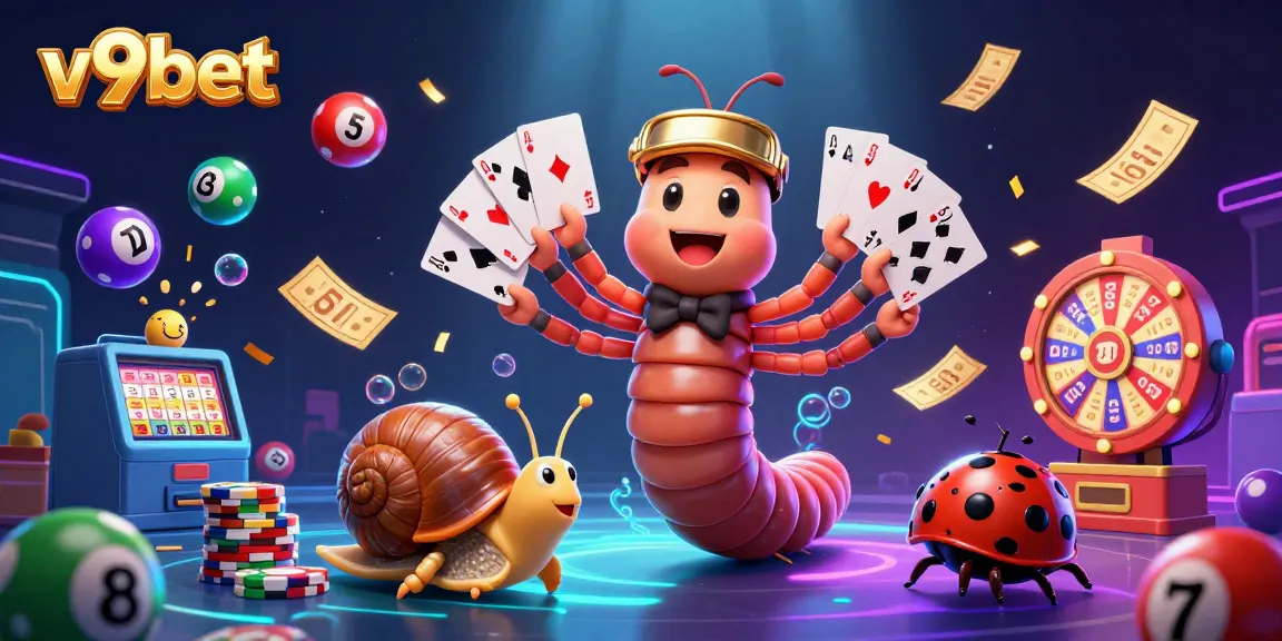 Engage with exciting games at v9bet featuring vibrant characters, colorful elements, and dynamic casino action.