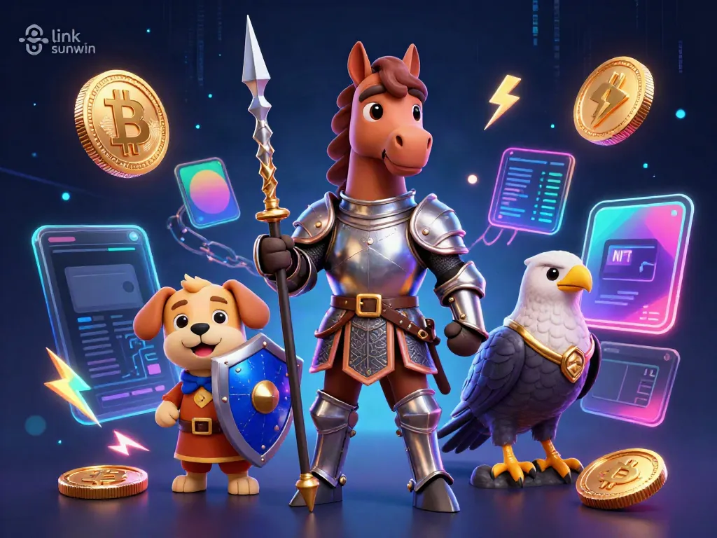 Engage in exciting gameplay with the link sunwin app, featuring vibrant characters and crypto elements