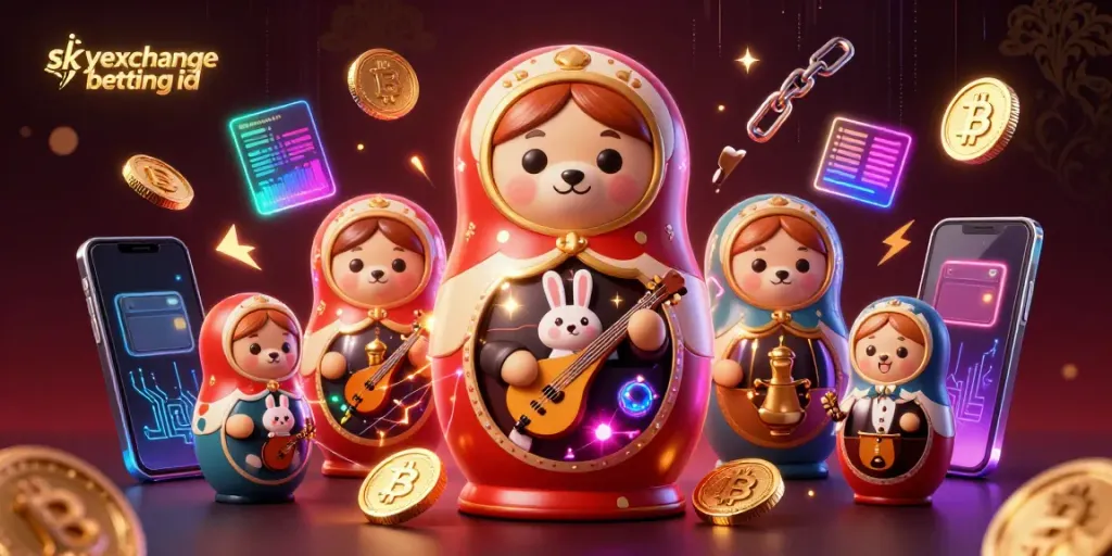 Experience the excitement of skyexchange betting id with colorful characters and casino themes.