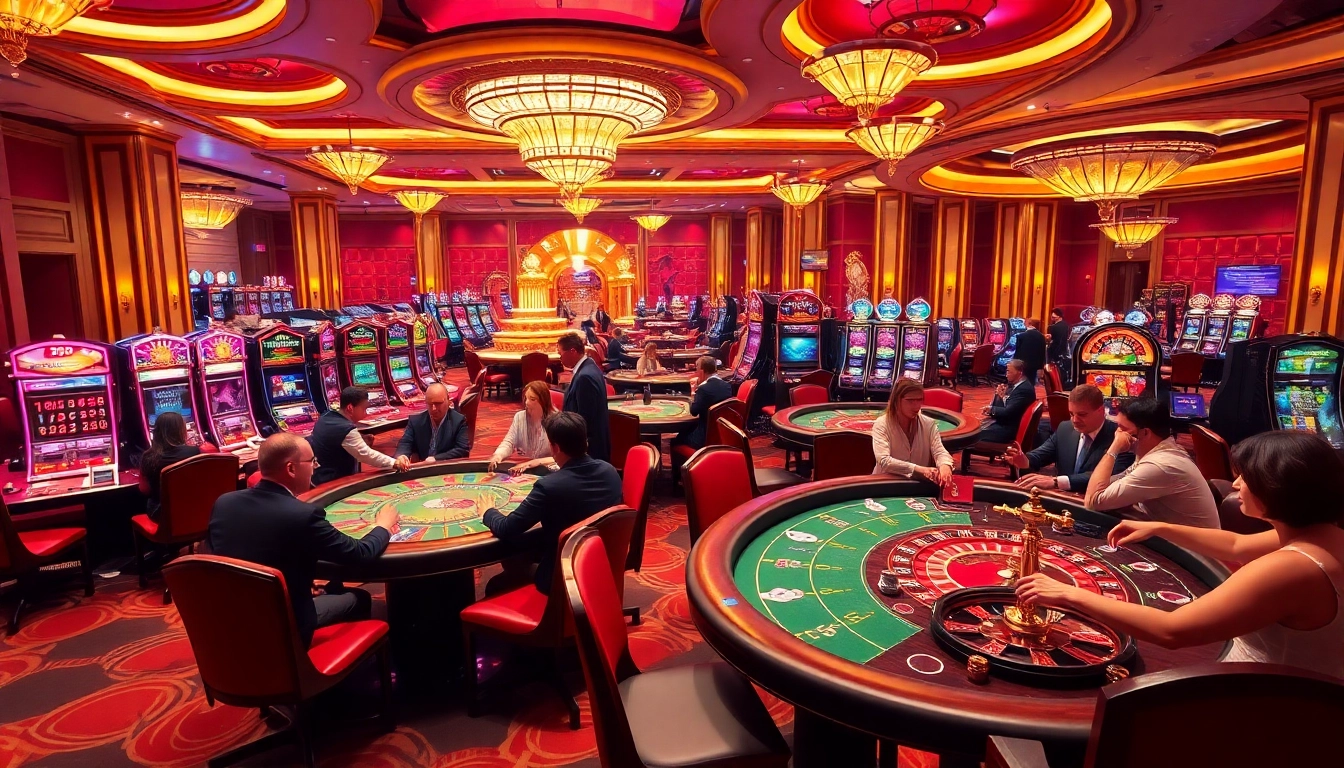 Experience high-stakes action at 99OK casino with vibrant tables and games.