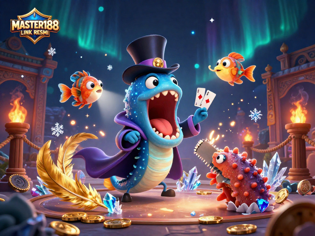 Experience the excitement of MASTER188 LINK RESMI with a magical deep-sea casino act.