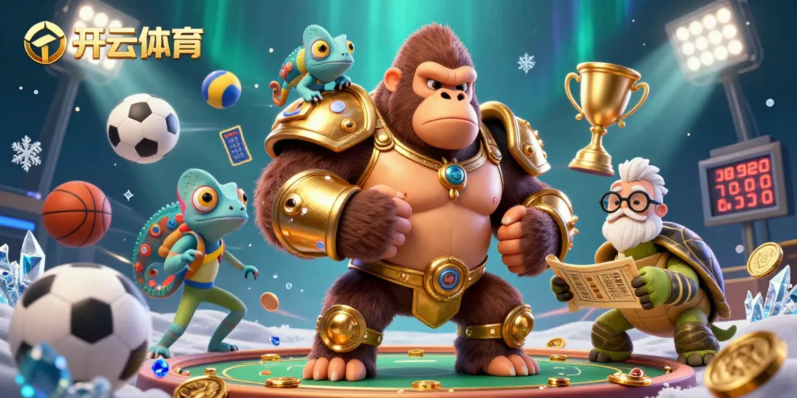Engage with the exciting world of 开云体育, where a gorilla king and chameleon spy dominate the sports betting scene.